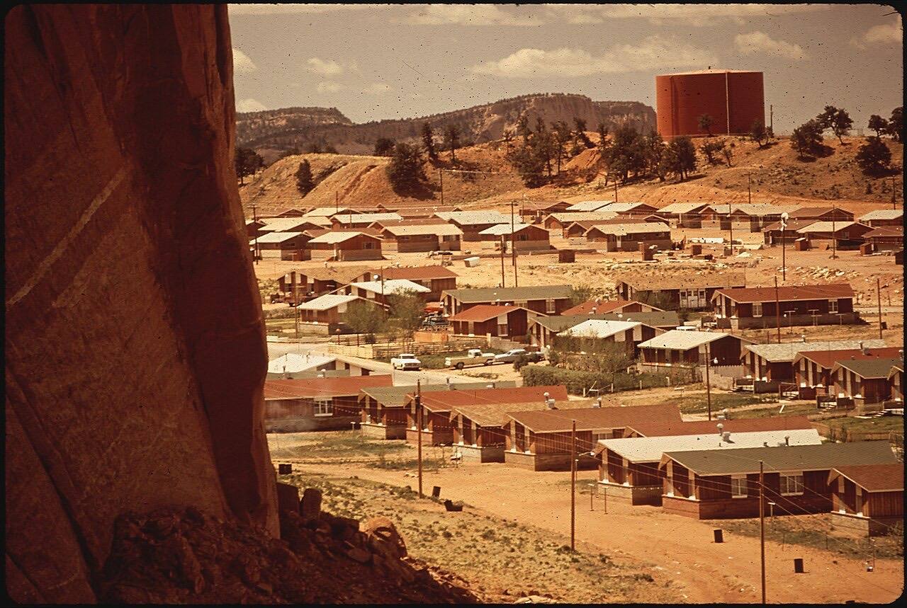 New Navajo Community, Built by Navajo Pine Industry