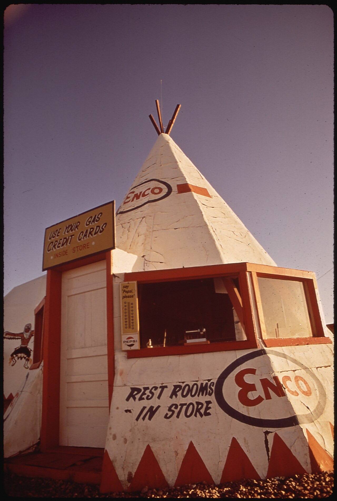 Tepee Gas Station on Route 66