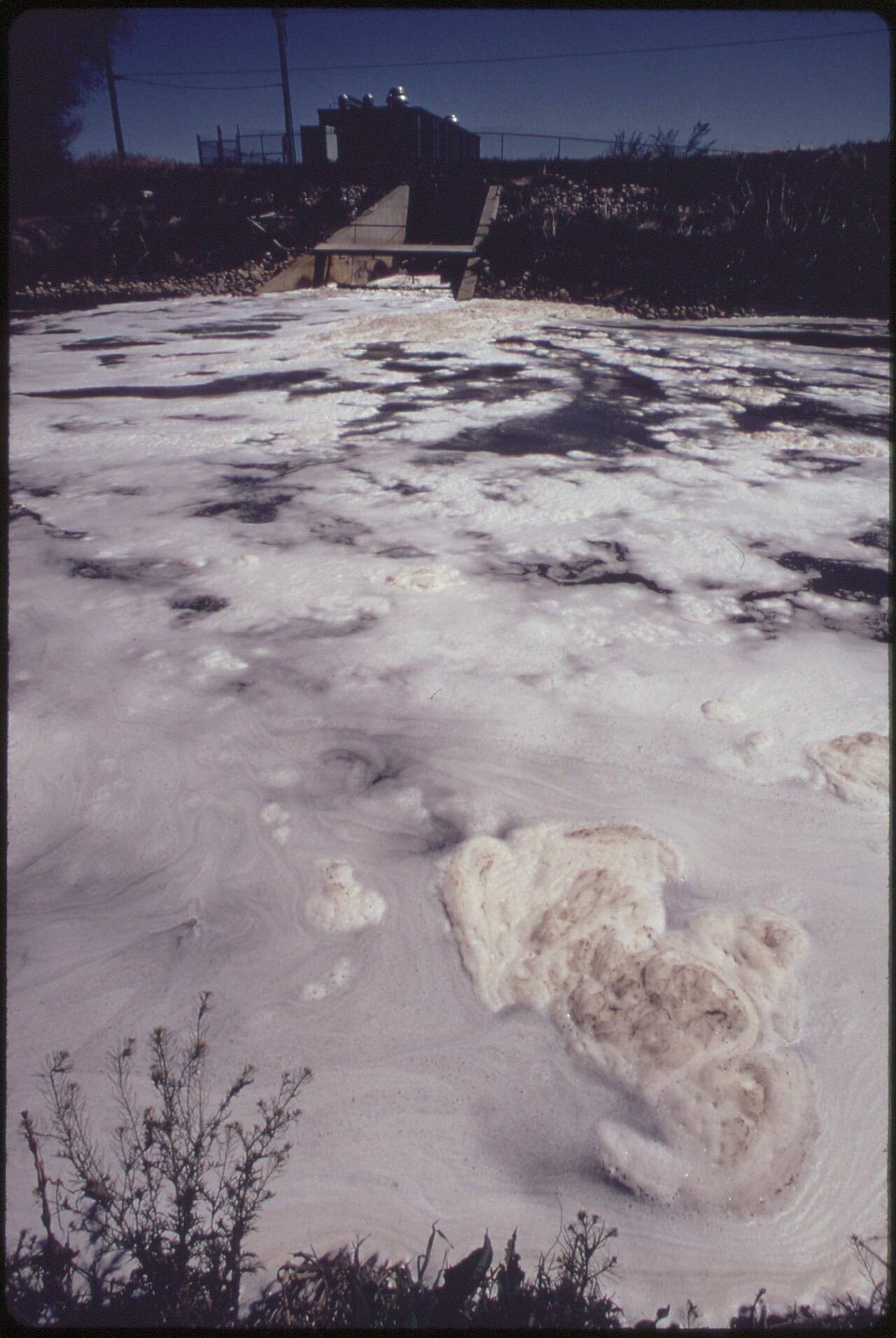 Discharge from Sewage Treatment Plant Into the South Platte River. ( for Other...