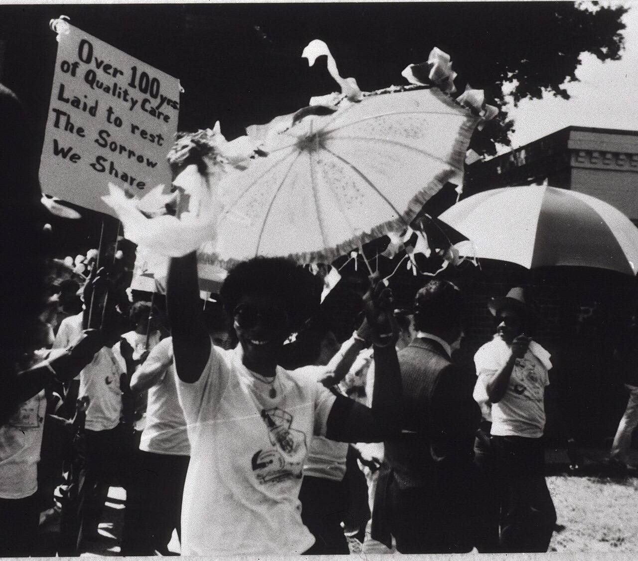 Jazz Funeral NOLA PHS Hospital 1981 100 Years of Quality Care A18318