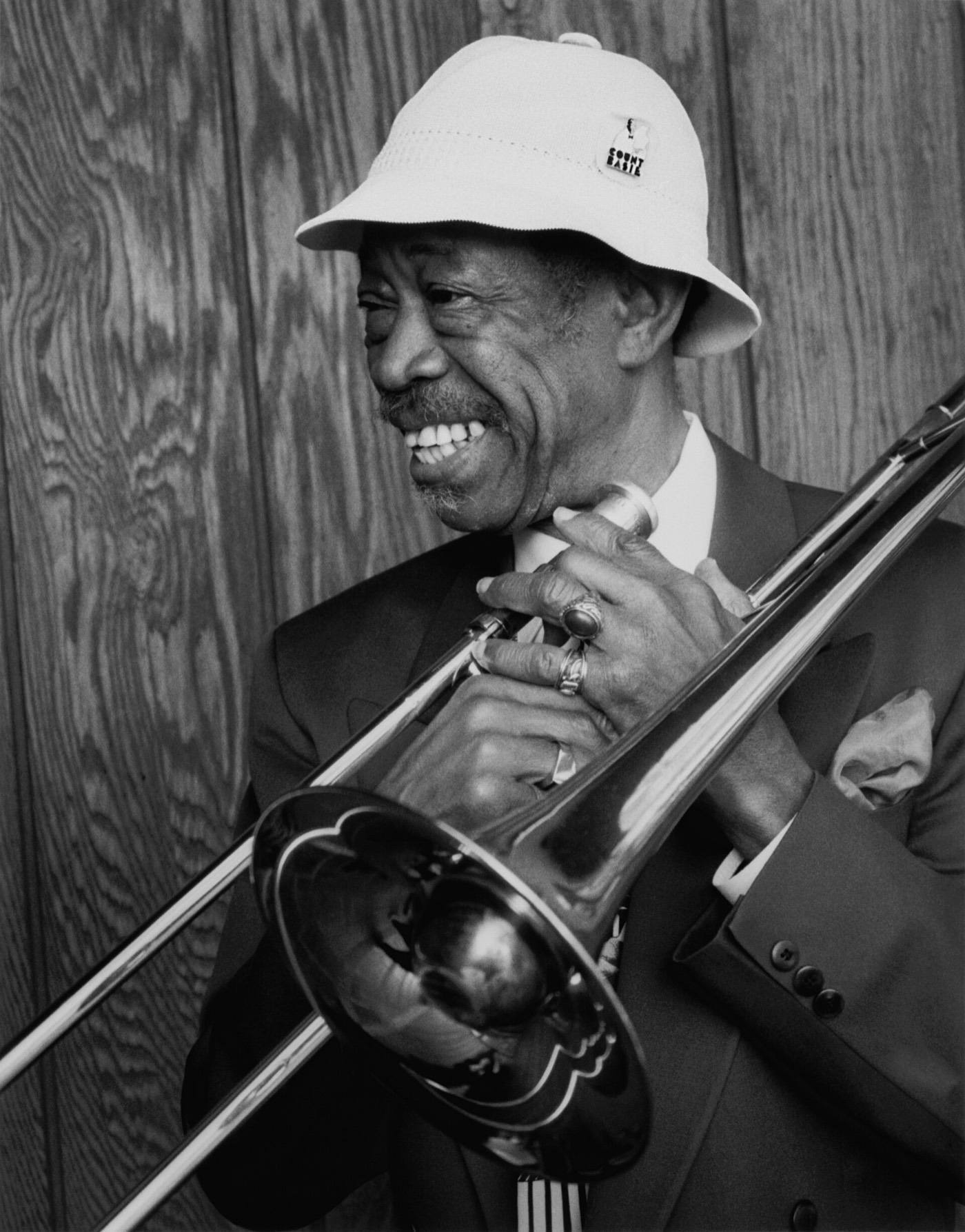 Al Grey. Photography by William P. Gottlieb (1980s)