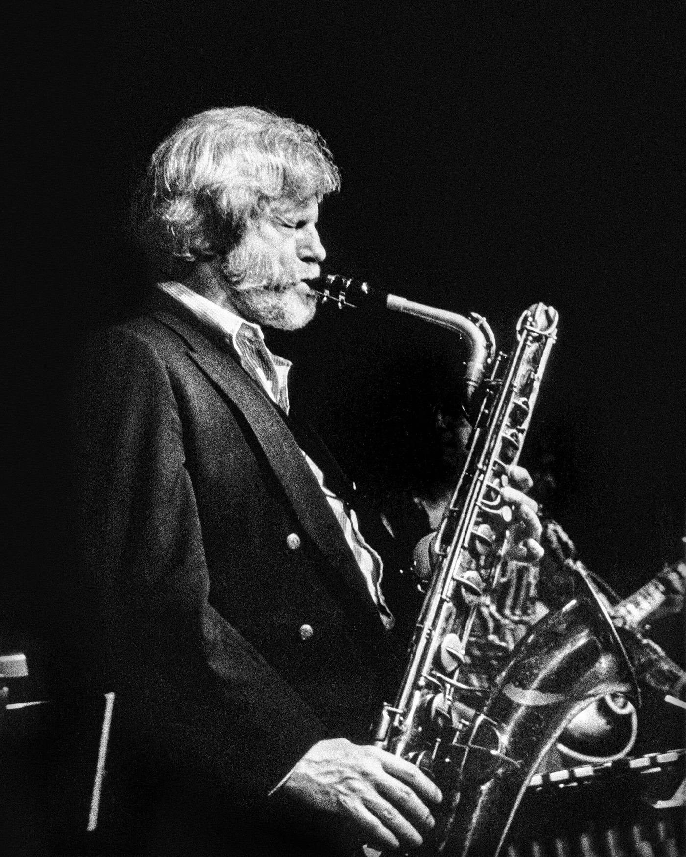 Gerry Mulligan, ca. 1980s (Photograph by William P. Gottlieb)