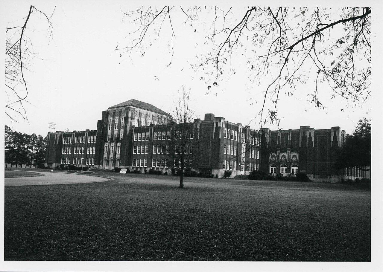 Neville High School in Monroe, Louisiana in summer 1984 NRHP 02