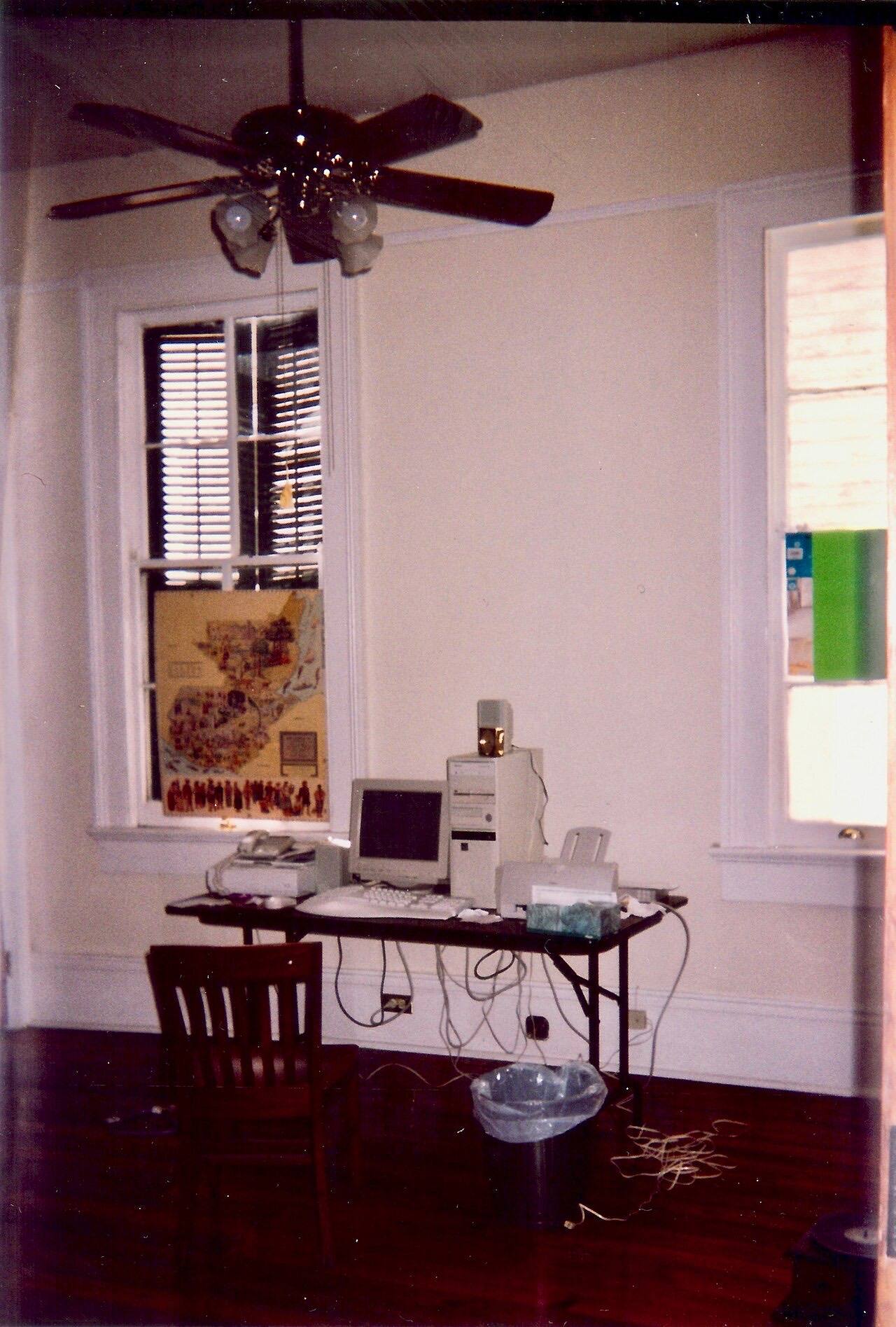 1990s home computer office New Orleans
