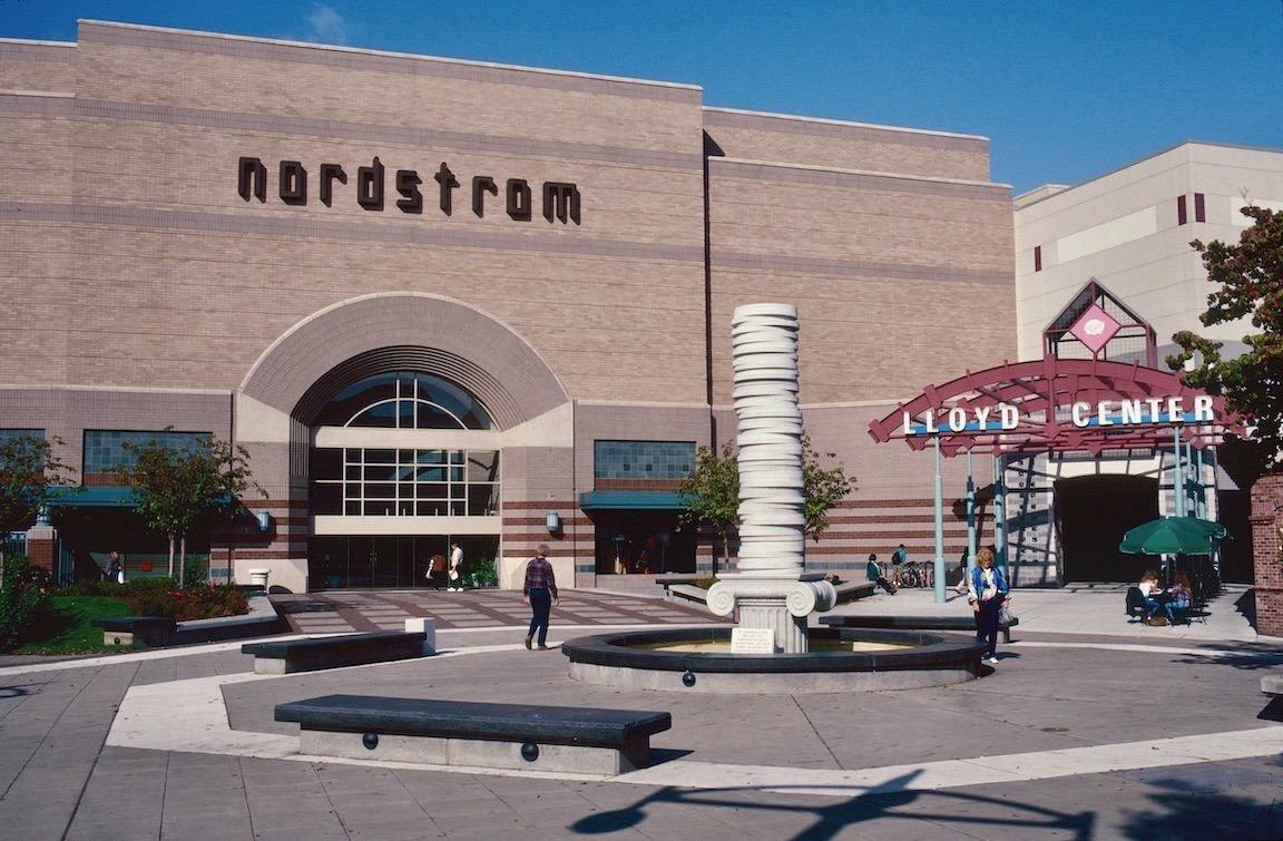 Lloyd Center - remodeled SW entrance in 1992