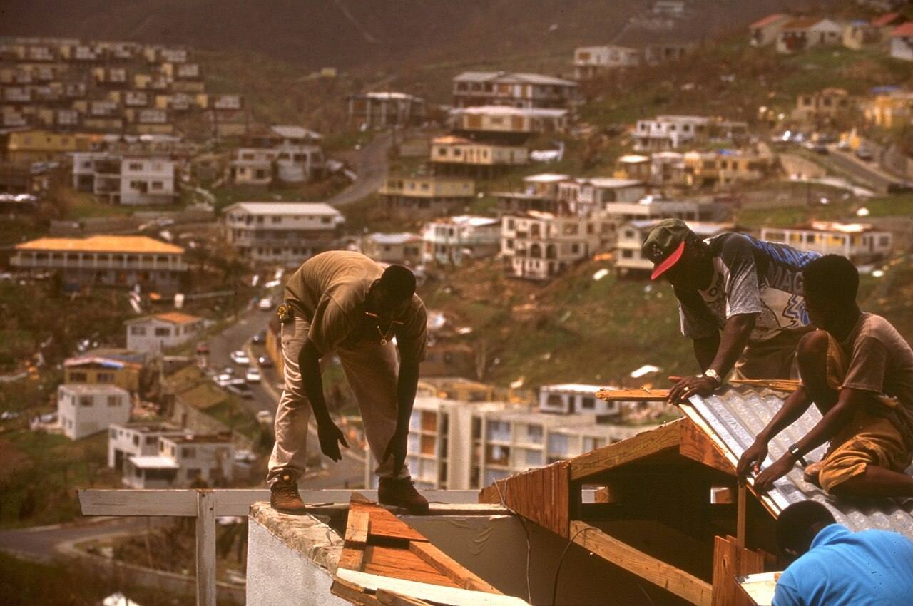 Photograph by FEMA News Photo taken on 09-25-1995 in US Virgin Islands