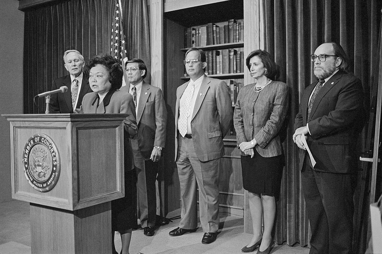 Formation of the Congressional Asian Pacific American Caucus