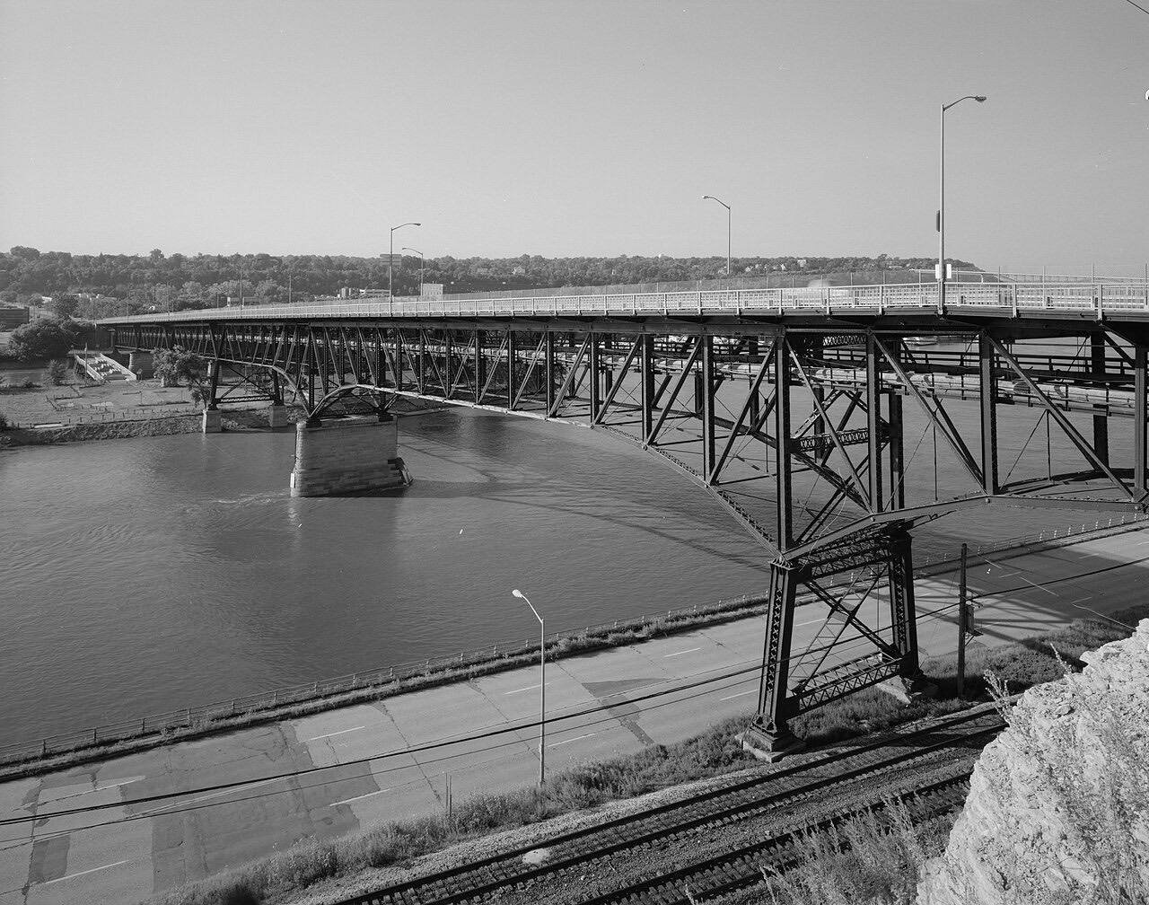 Wabasha Street Bridge, Spanning Mississippi River at Wabasha Street, Saint Paul (Ramsey County, Minnesota)