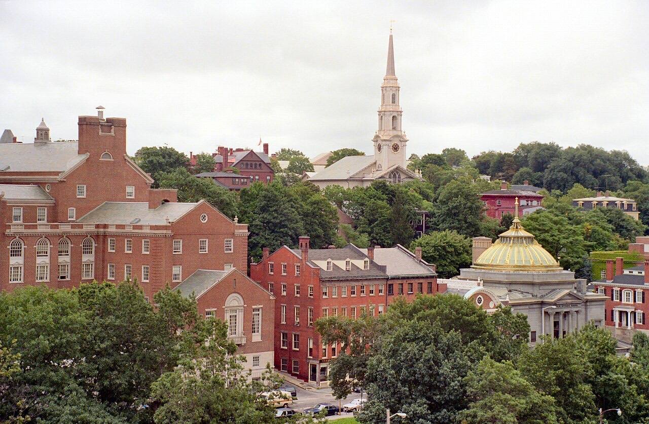 South Main Street at Hopkins Street