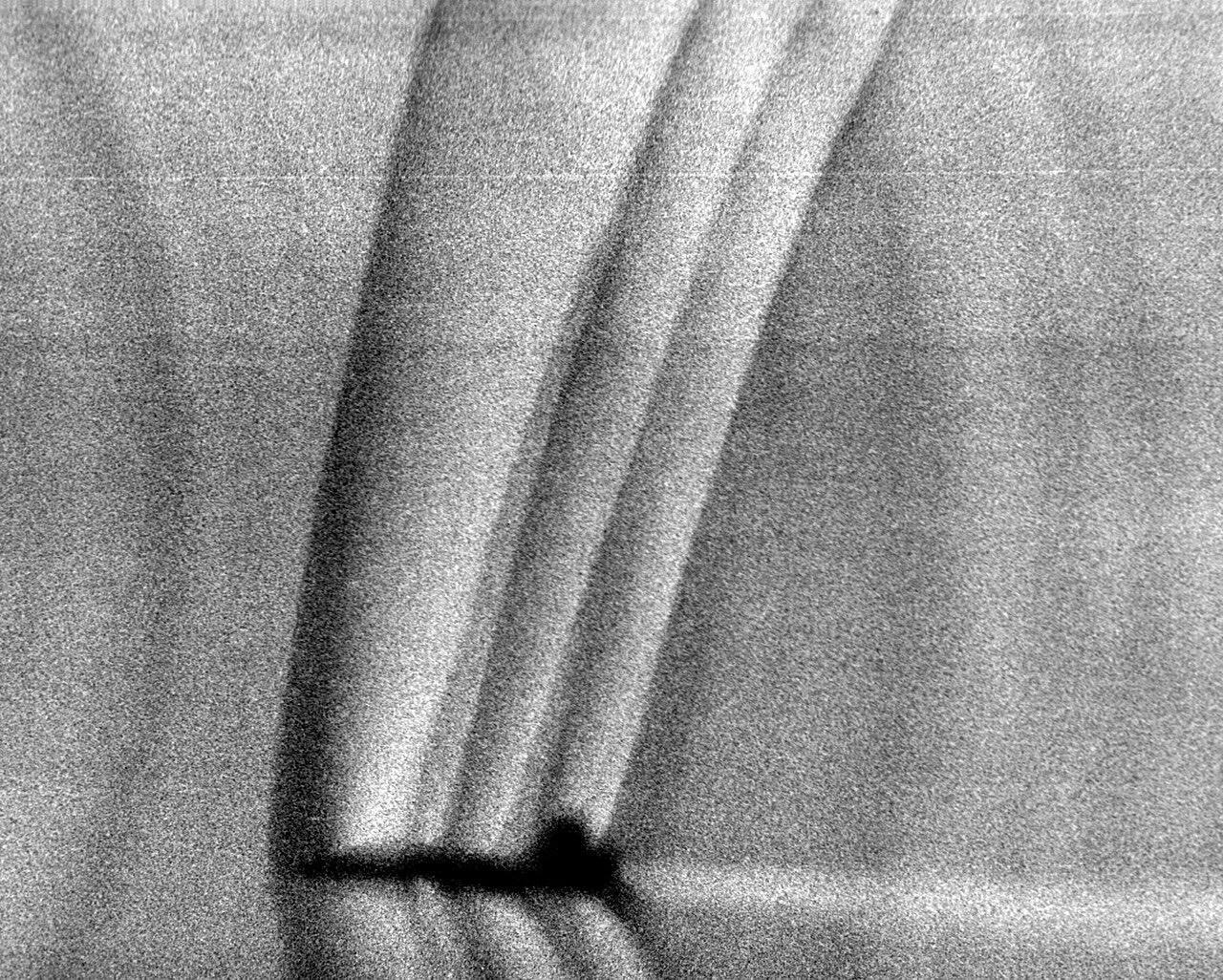 Schlieren photograph of T-38 shock waves