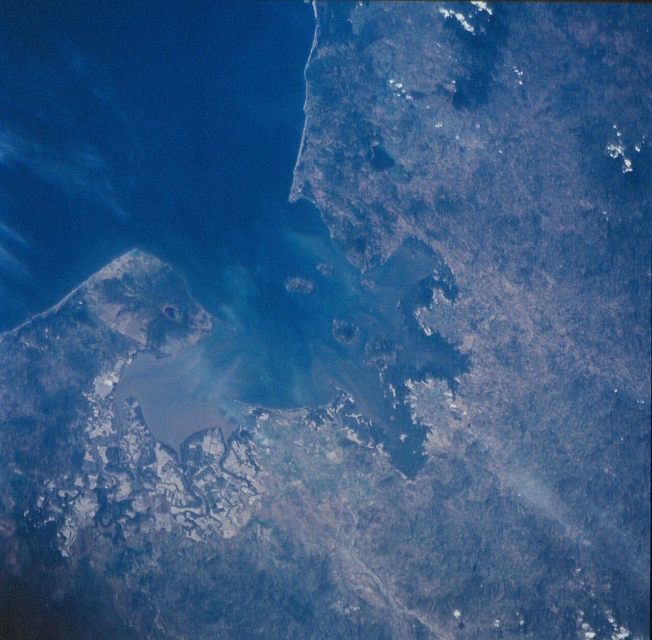 Shrimp Farms and Mangroves, Gulf of Fonseca (2137)