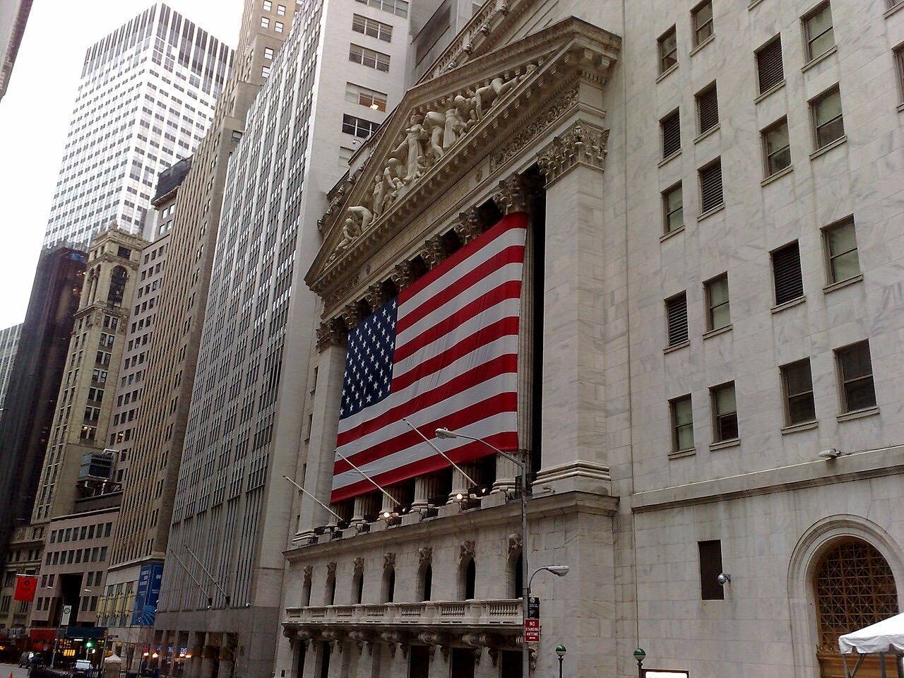 Facade of New York Stock Exchange