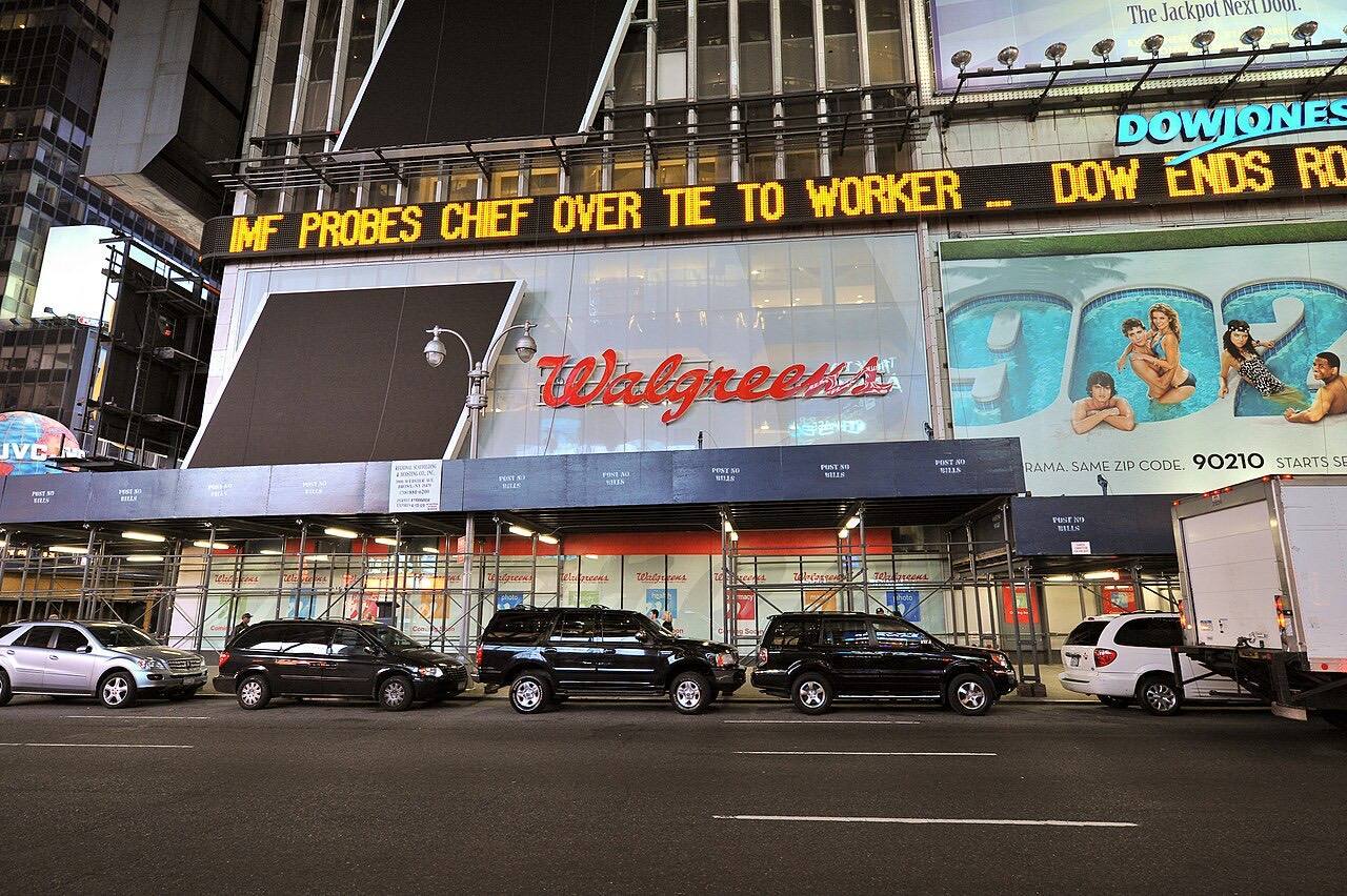 Walgreens pharmacy location under construction in New York City