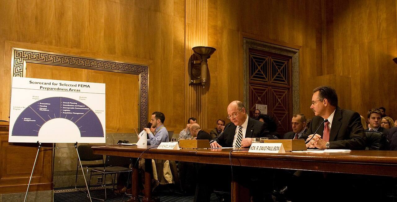 FEMA Administrator Paulison at Senate hearing