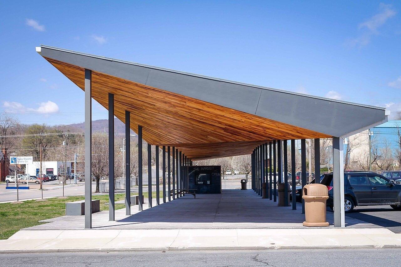 The Farmers Market in Covington, Virginia