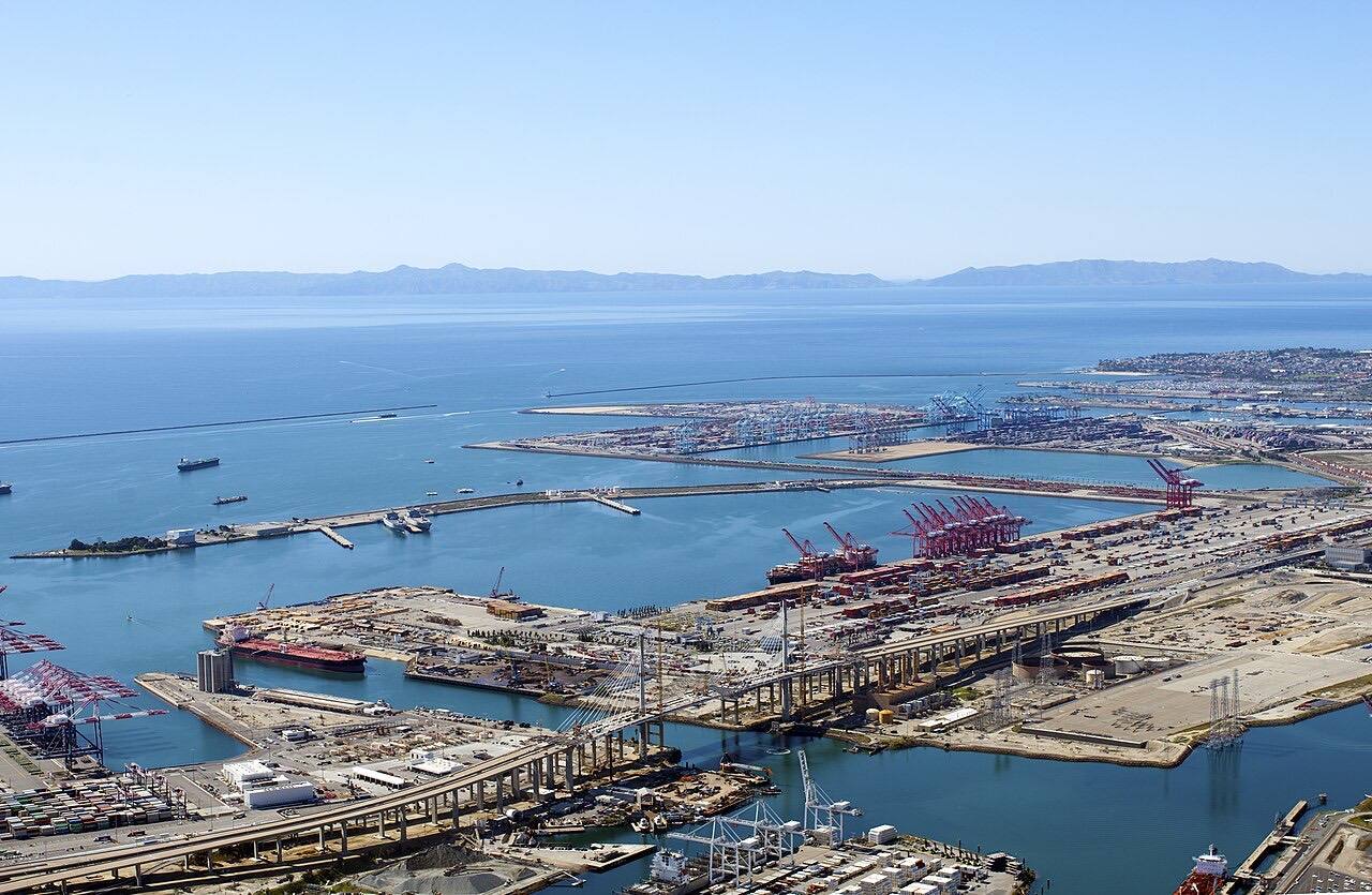 Port of Long Beach by Don Ramey Logan