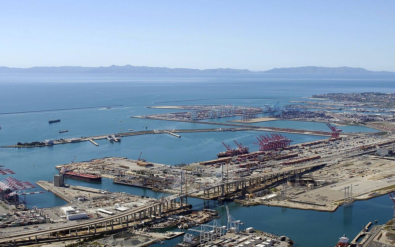 Infostructure of the Port of Long Beach by Don Ramey Logan