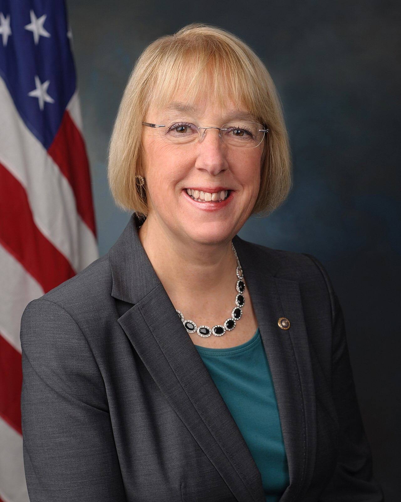 Official portrait of U.S. Senator Patty Murray (D-WA).