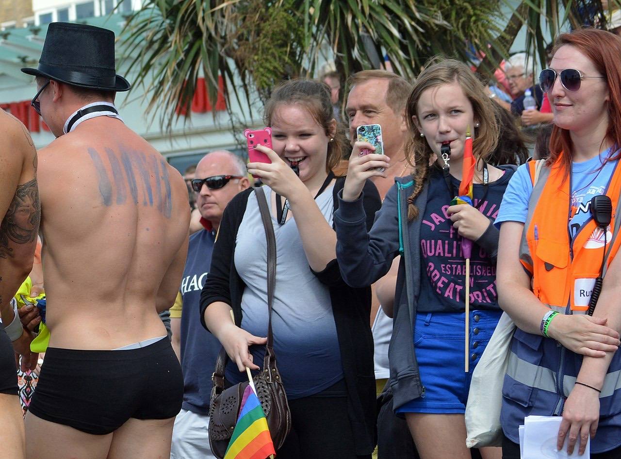 Nice bum! Brighton Pride 2013