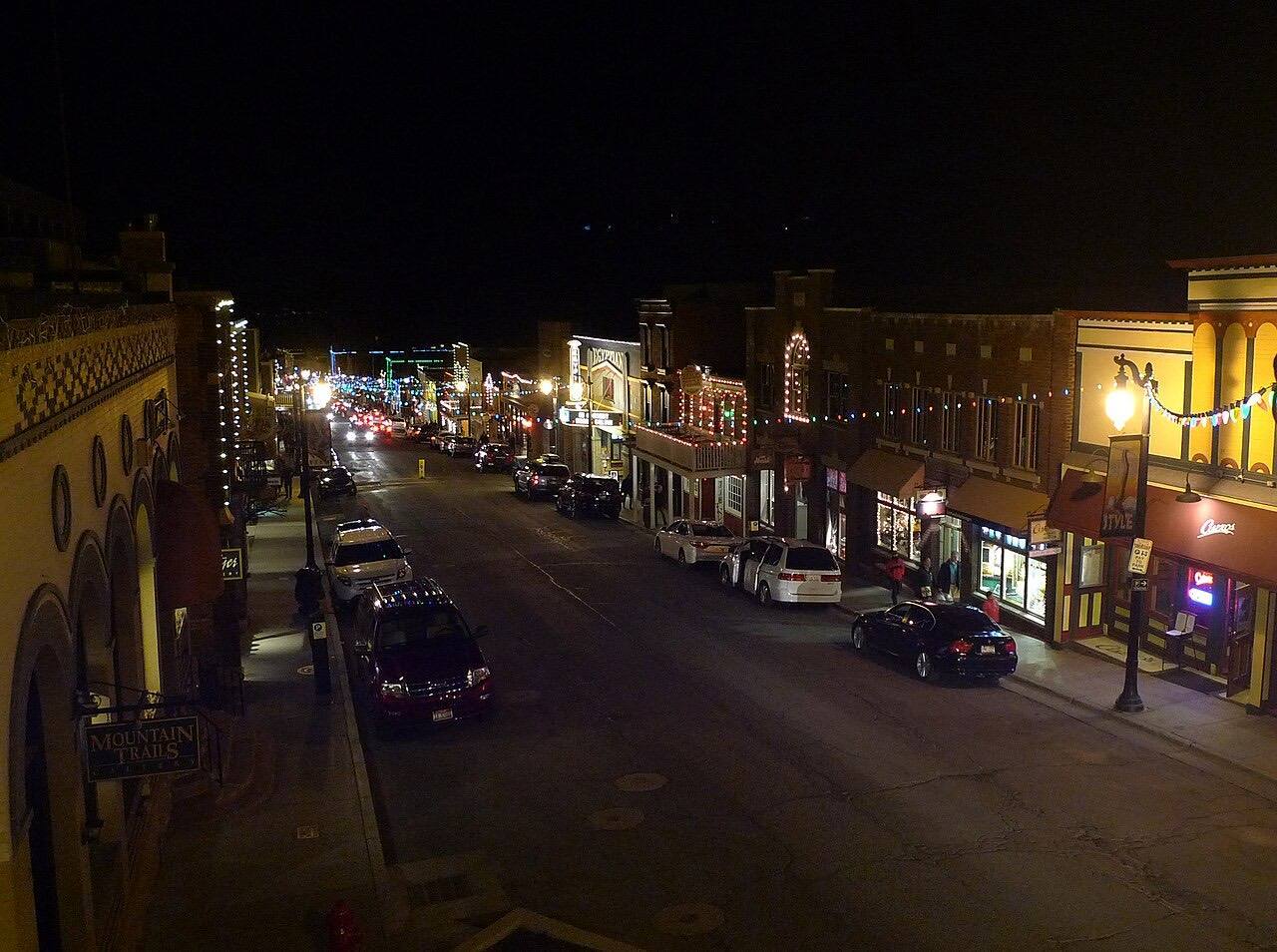 Park City Utah Looking down Main Street 2015 photo Don Ramey Logan