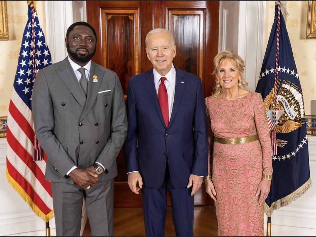 Foreign Minister Tangara met with US President Joe Biden at the White House during the 2022 US-Africa Leader Summit